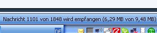 Mails in der Warteschlange